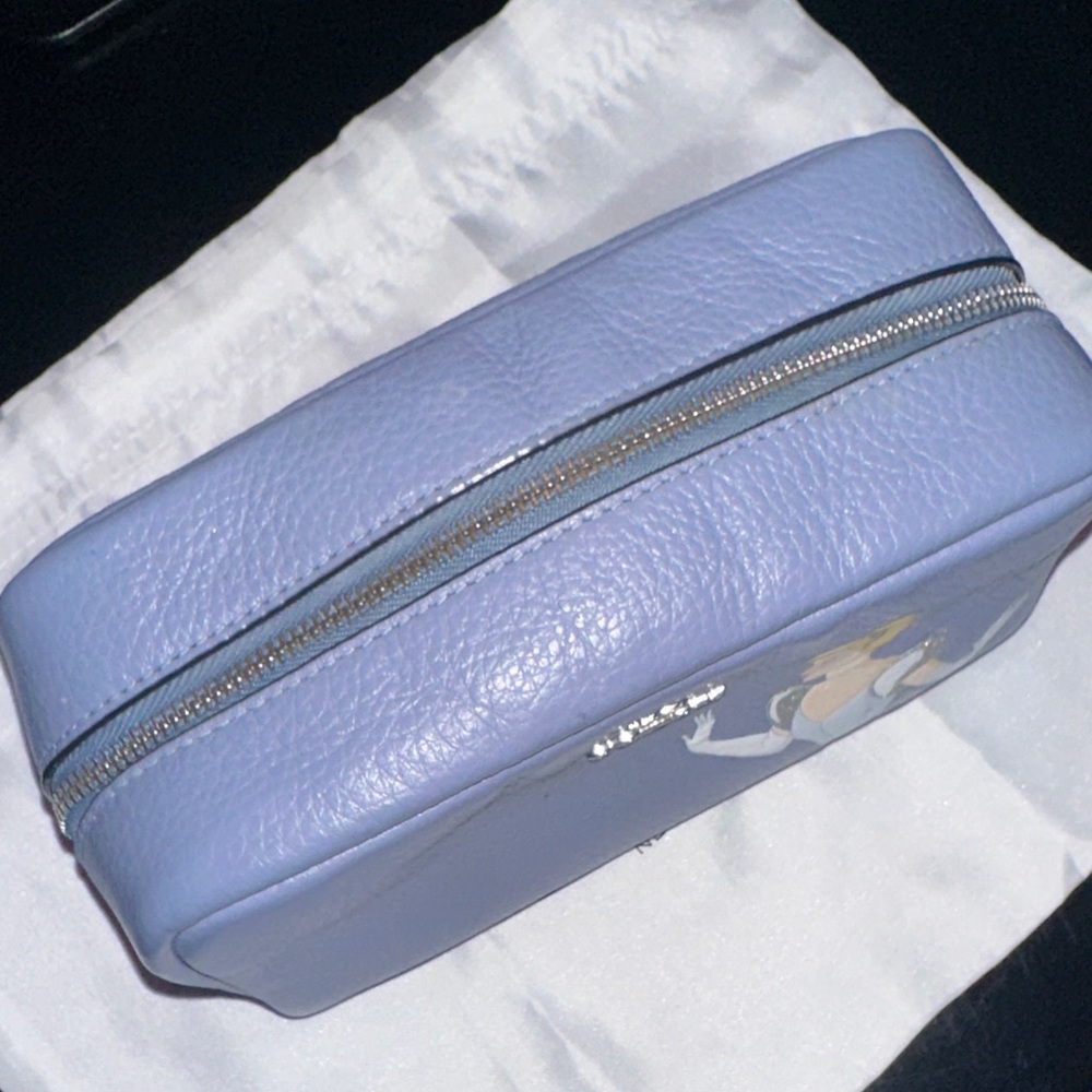 COACH x Disney Cinderella Pebbled Leather Cosmetic Pouch - Picture 3 of 6